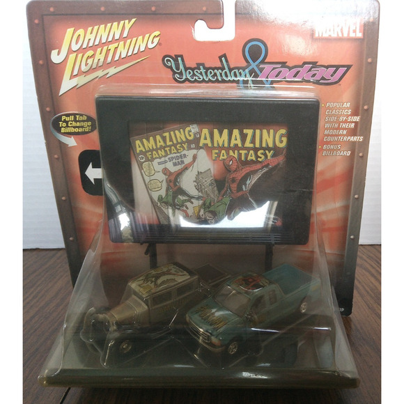 Johnny Lightning Other - Johnny Lightning Marvel Yesterday & Today Spider-Man (2002 Playing Mantis)